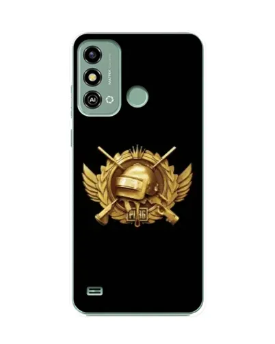 Чехол для ZTE Blade A53 с картинкой «PUBG — оранжевый градиент» Чехол для ZTE Blade A53 с картинкой «PUBG — оранжевый градиент»