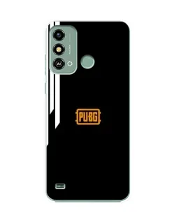 Чехол для ZTE Blade A53 с картинкой «PUBG — вертикальные линии»