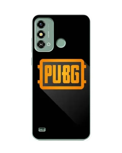 Чехол для ZTE Blade A53 с картинкой «PUBG — рамка лого» Чехол для ZTE Blade A53 с картинкой «PUBG — рамка лого»