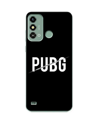 Чехол для ZTE Blade A53 с картинкой «PUBG — белый логотип» Чехол для ZTE Blade A53 с картинкой «PUBG — белый логотип»