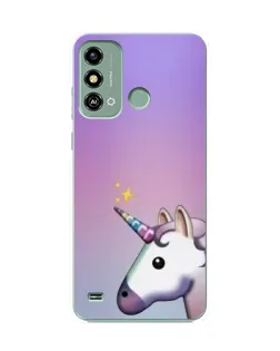 Чехол для ZTE Blade A53 с картинкой «Единорог градиент» Чехол для ZTE Blade A53 с картинкой «Единорог градиент»