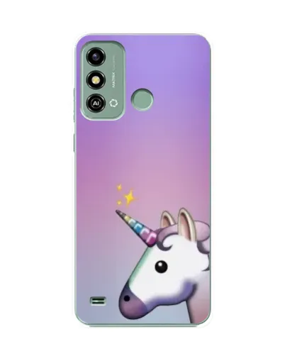 Чехол для ZTE Blade A53 с картинкой «Единорог градиент» Чехол для ZTE Blade A53 с картинкой «Единорог градиент»