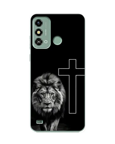 Чехол для ZTE Blade A53 с картинкой «Лев и Крест» Чехол для ZTE Blade A53 с картинкой «Лев и Крест»