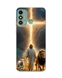 Чохол для ZTE Blade A53 з картинкою «Лев Юди та Світло»
