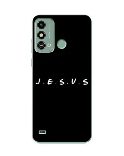 Чехол для ZTE Blade A53 с картинкой «Точки веры J.E.S.U.S.»
