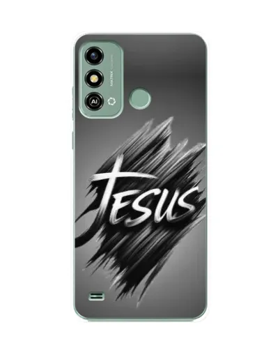 Чехол для ZTE Blade A53 с картинкой «Надпись Jesus Graffiti» Чехол для ZTE Blade A53 с картинкой «Надпись Jesus Graffiti»