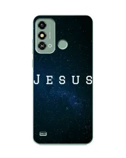 Чехол для ZTE Blade A53 с картинкой «Звездное небо Jesus»