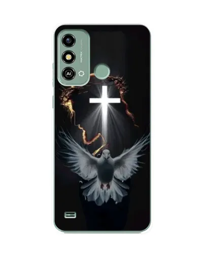 Чехол для ZTE Blade A53 с картинкой «Голубь и Свет» Чехол для ZTE Blade A53 с картинкой «Голубь и Свет»