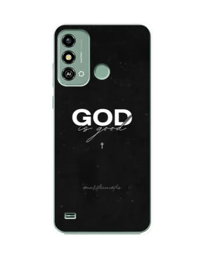 Чехол для ZTE Blade A53 с картинкой «GOD — Бог над всем» Чехол для ZTE Blade A53 с картинкой «GOD — Бог над всем»