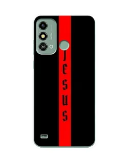 Чехол для ZTE Blade A53 с картинкой «Красная линия веры»