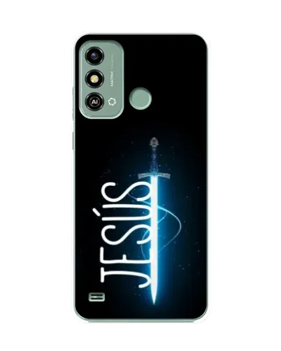 Чехол для ZTE Blade A53 с картинкой «Меч Духа Jesus» Чехол для ZTE Blade A53 с картинкой «Меч Духа Jesus»