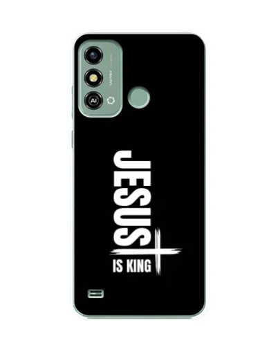 Чехол для ZTE Blade A53 с картинкой «Вертикаль веры Jesus» Чехол для ZTE Blade A53 с картинкой «Вертикаль веры Jesus»
