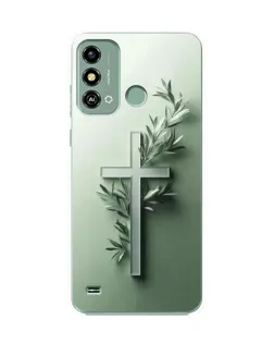 Чехол для ZTE Blade A53 с картинкой «Оливковая ветвь»
