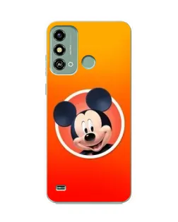Чехол для ZTE Blade A53 с картинкой «Mickey в круге»