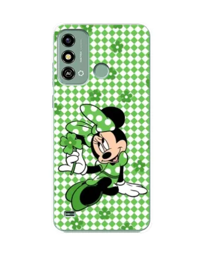 Чехол для ZTE Blade A53 с картинкой «Mickey в клетку»