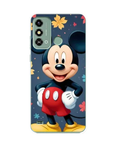 Чехол для ZTE Blade A53 с картинкой «Осенний Mickey Mouse»
