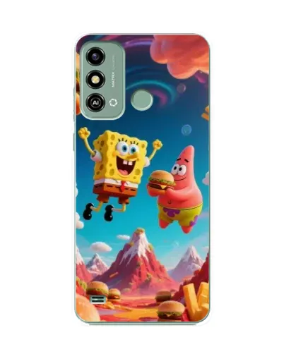 Чохол для ZTE Blade A53 з картинкою «Космічний фастфуд» Чохол для ZTE Blade A53 з картинкою «Космічний фастфуд»