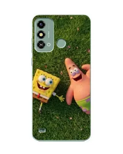 Чехол для ZTE Blade A53 с картинкой «Друзья на лужайке»