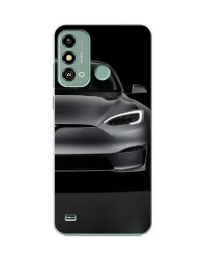 Чохол для ZTE Blade A53 з картинкою «Tesla Model S Look»