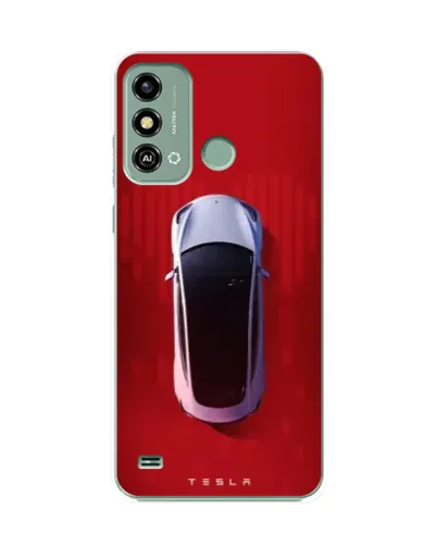 Чохол для ZTE Blade A53 з картинкою «Tesla Top View»