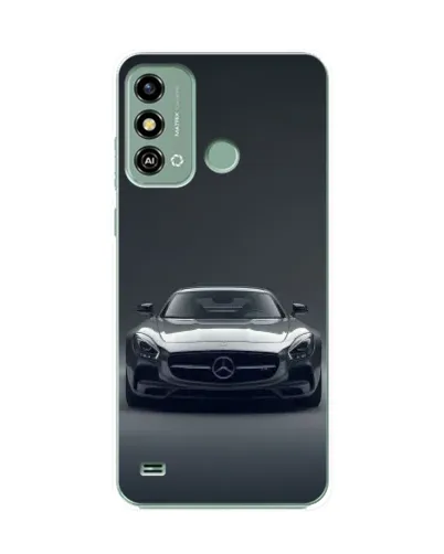 Чехол для ZTE Blade A53 с картинкой «Mercedes на черном» Чехол для ZTE Blade A53 с картинкой «Mercedes на черном»