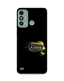 Чехол для ZTE Blade A53 с картинкой «Mercedes — ретро стиль»