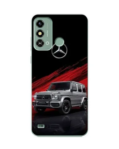Чехол для ZTE Blade A53 с картинкой «Mercedes G-Class красный» Чехол для ZTE Blade A53 с картинкой «Mercedes G-Class красный»