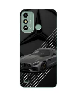 Чехол для ZTE Blade A53 с картинкой «Mercedes AMG — графика»