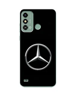 Чехол для ZTE Blade A53 с картинкой «Mercedes классический лого»