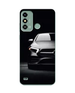 Чехол для ZTE Blade A53 с картинкой «Свет фар Mercedes»