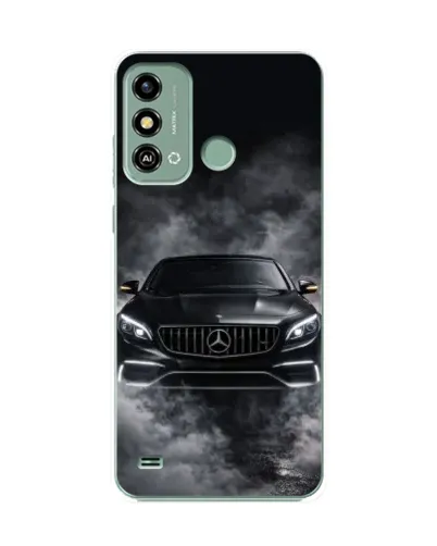 Чехол для ZTE Blade A53 с картинкой «Mercedes в дыму» Чехол для ZTE Blade A53 с картинкой «Mercedes в дыму»