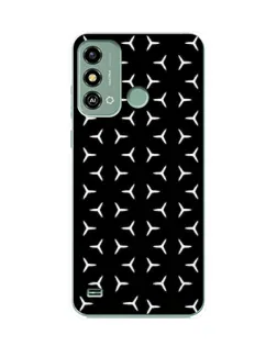 Чехол для ZTE Blade A53 с картинкой «Mercedes паттерн звезд»