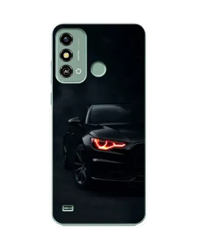 Чехол для ZTE Blade A53 с картинкой «Audi — хищный взгляд»
