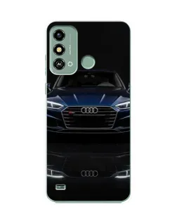 Чехол для ZTE Blade A53 с картинкой «Audi — ночное отражение»