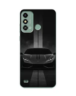 Чохол для ZTE Blade A53 з картинкою «Lamborghini симетрія доріг»