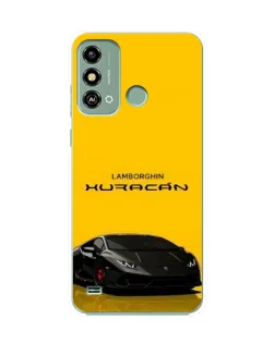 Чохол для ZTE Blade A53 з картинкою «Lamborghini Huracan чорний»
