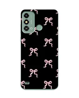 Чохол для ZTE Blade A53 з картинкою «Бант-квітка»