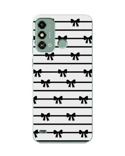 Чохол для ZTE Blade A53 з картинкою «Смугастий ритм»