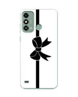 Чохол для ZTE Blade A53 з картинкою «Вертикальний бант»