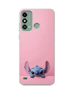Чехол для ZTE Blade A53 с картинкой «Stitch выглядывает» Чехол для ZTE Blade A53 с картинкой «Stitch выглядывает»