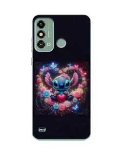 Чехол для ZTE Blade A53 с картинкой «Stitch в цветах» Чехол для ZTE Blade A53 с картинкой «Stitch в цветах»