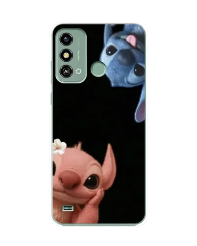 Чехол для ZTE Blade A53 с картинкой «Фиолетовый туман роз»
