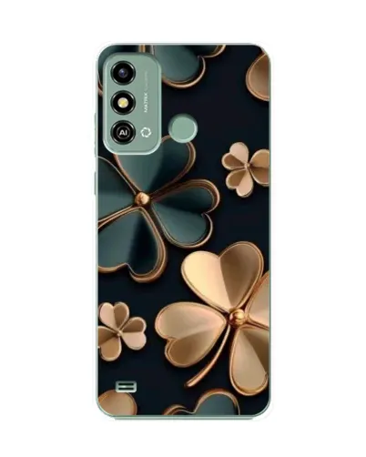 Чехол для ZTE Blade A53 с картинкой «Клевер в золоте» Чехол для ZTE Blade A53 с картинкой «Клевер в золоте»