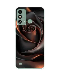 Чохол для ZTE Blade A53 з картинкою «Шовкова чорна троянда» Чохол для ZTE Blade A53 з картинкою «Шовкова чорна троянда»