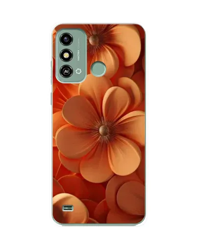 Чехол для ZTE Blade A53 с картинкой «Оранжевый макро цветок» Чехол для ZTE Blade A53 с картинкой «Оранжевый макро цветок»