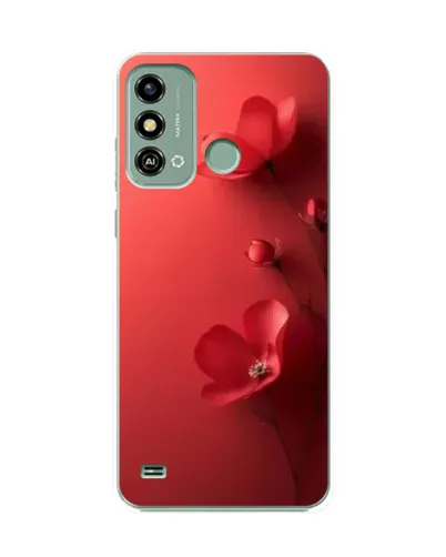 Чехол для ZTE Blade A53 с картинкой «Маковые соцветия» Чехол для ZTE Blade A53 с картинкой «Маковые соцветия»