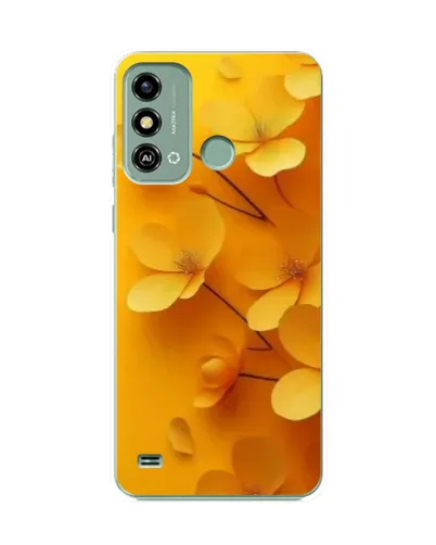 Чехол для ZTE Blade A53 с картинкой «Золотые лепестки» Чехол для ZTE Blade A53 с картинкой «Золотые лепестки»