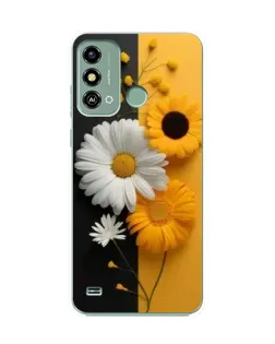 Чохол для ZTE Blade A53 з картинкою «Соняшник та ромашка» Чохол для ZTE Blade A53 з картинкою «Соняшник та ромашка»