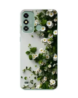 Чохол для ZTE Blade A53 з картинкою «Гілка дрібних білих квітів» Чохол для ZTE Blade A53 з картинкою «Гілка дрібних білих квітів»