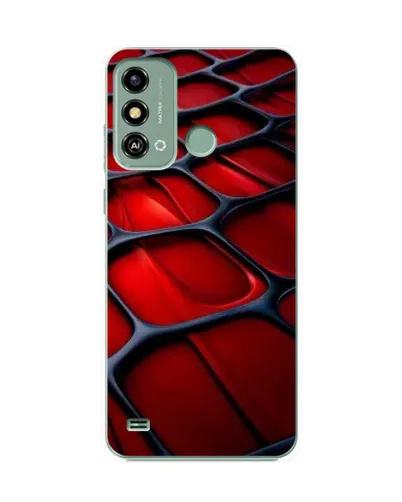 Чохол для ZTE Blade A53 з картинкою «Червона глянцева сітка» Чохол для ZTE Blade A53 з картинкою «Червона глянцева сітка»